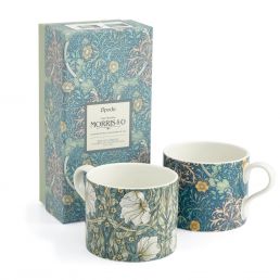 Seaweed Set of 2 Mugs, Blue Blue