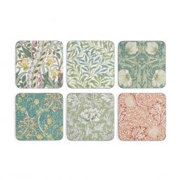 Set of 6 Coasters, Multi Multi