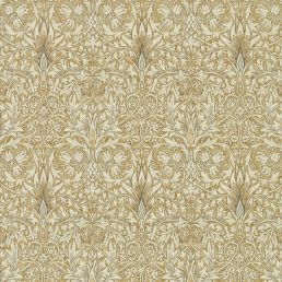 Snakeshead Wallpaper Gold/Linen