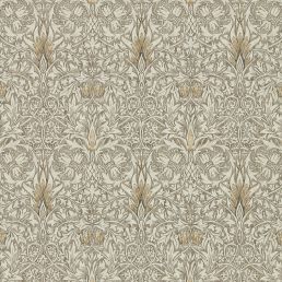 Snakeshead Wallpaper Stone/Cream