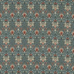 Snakeshead Fabric Thistle/Russet