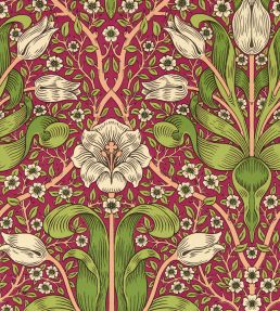 Spring Thicket Wallpaper Maraschino Cherry