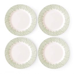 Standen Dinner Plates Set of 4, Green Green