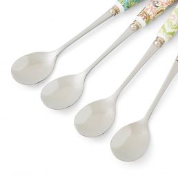 Teaspoon Set of 4, Multi Multi