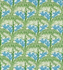 The Savaric Fabric Garden Green