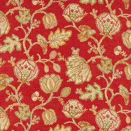 Theodosia Fabric Red