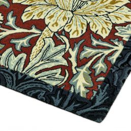 Trent rug Madder Red/Webbs Blue 43956-200512 Madder Red/Webbs Blue