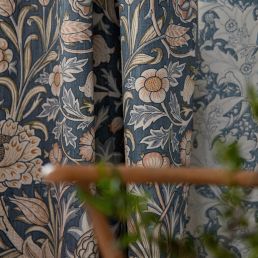 Trent Fabric Woad Blue