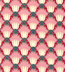 Tulip & Bird Fabric Amaranth & Blush