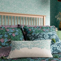 Vine Bedding Set, Teal & Lilac Teal & Lilac