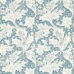 Wallflower Wallpaper Woad Blue