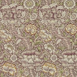 Wandle Wallpaper Wine/Saffron