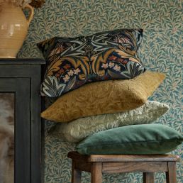 Wardle Velvet Fabric Muddy Warren