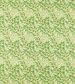 Willow Boughs Fabric Leaf Green