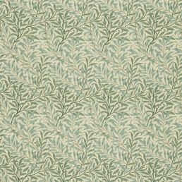 Willow Boughs Fabric Cream/Pale Green