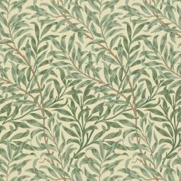 Willow Boughs Wallpaper Green