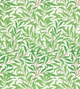 Willow Boughs Wallpaper Leaf Green