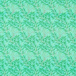 Willow Boughs Fabric Sky/Leaf Green