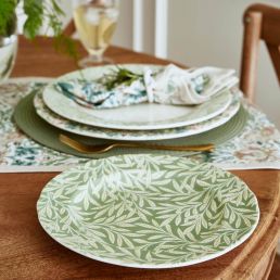 Willow Side Plates Set of 4, Green Green