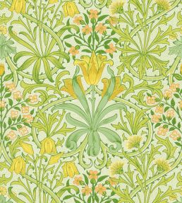 Woodland Weeds Wallpaper Sap Green